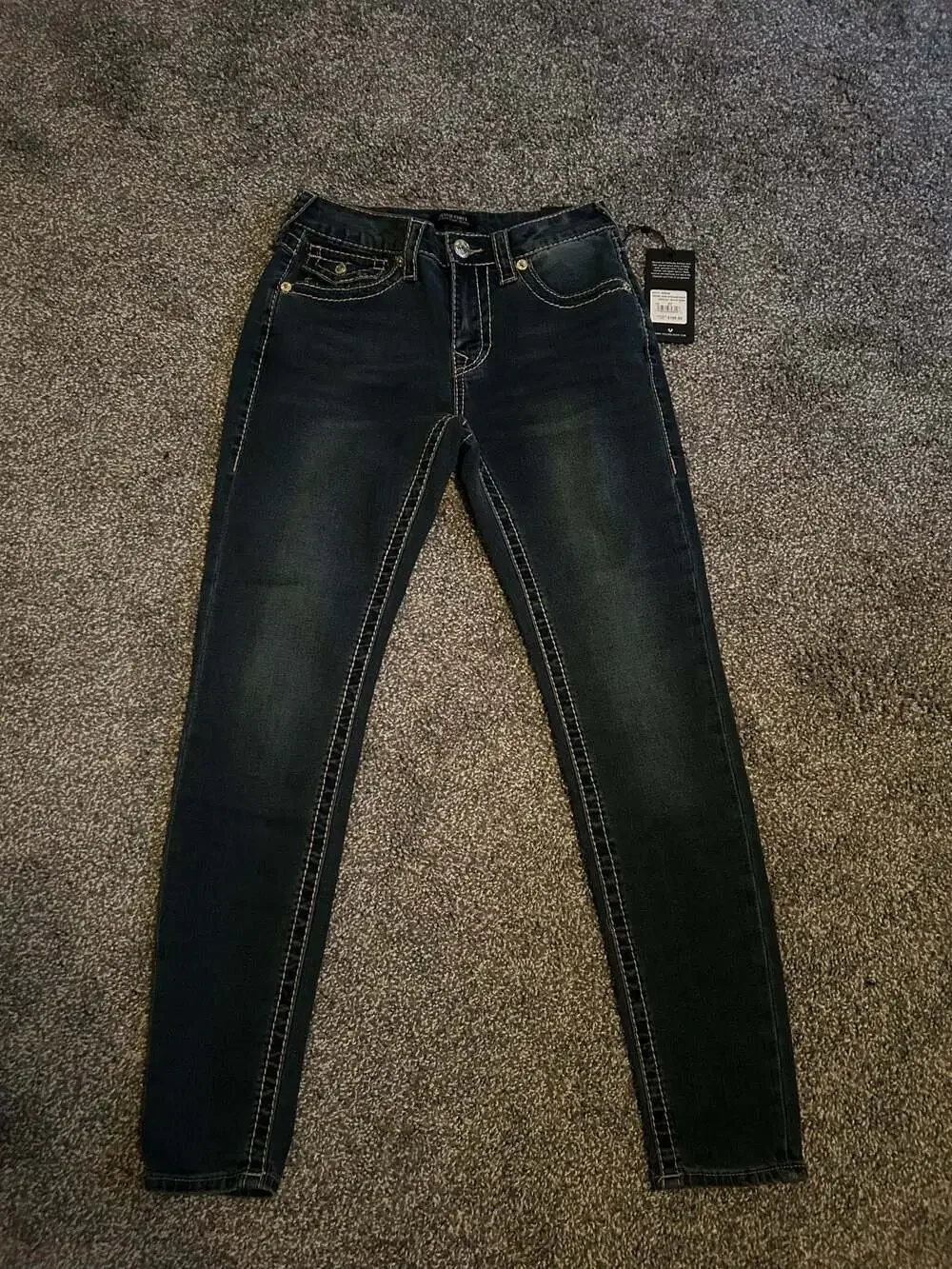 True Religion Women's Jennie Curvy Skinny Jeans - Picture 1 of 6